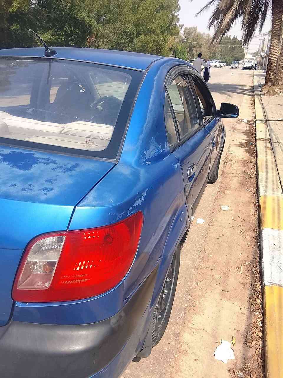 للبيع او مروس بأحدث كيا ريو موديل 2008 رقم نجف مكينه كير تمام 1600 كير عادي سيارة جاهزة خليجي مابيها ضربه سليمه غير جملغ خلفي بارد فقط السعر 62 .
رقم الاتصال *********** مكان نجف  بسمي
