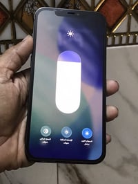 ايفون 12 برو ماكس ذاكرة 256 والبطارية 79 بس شاشه بدله اصليه وسعره 360 ...