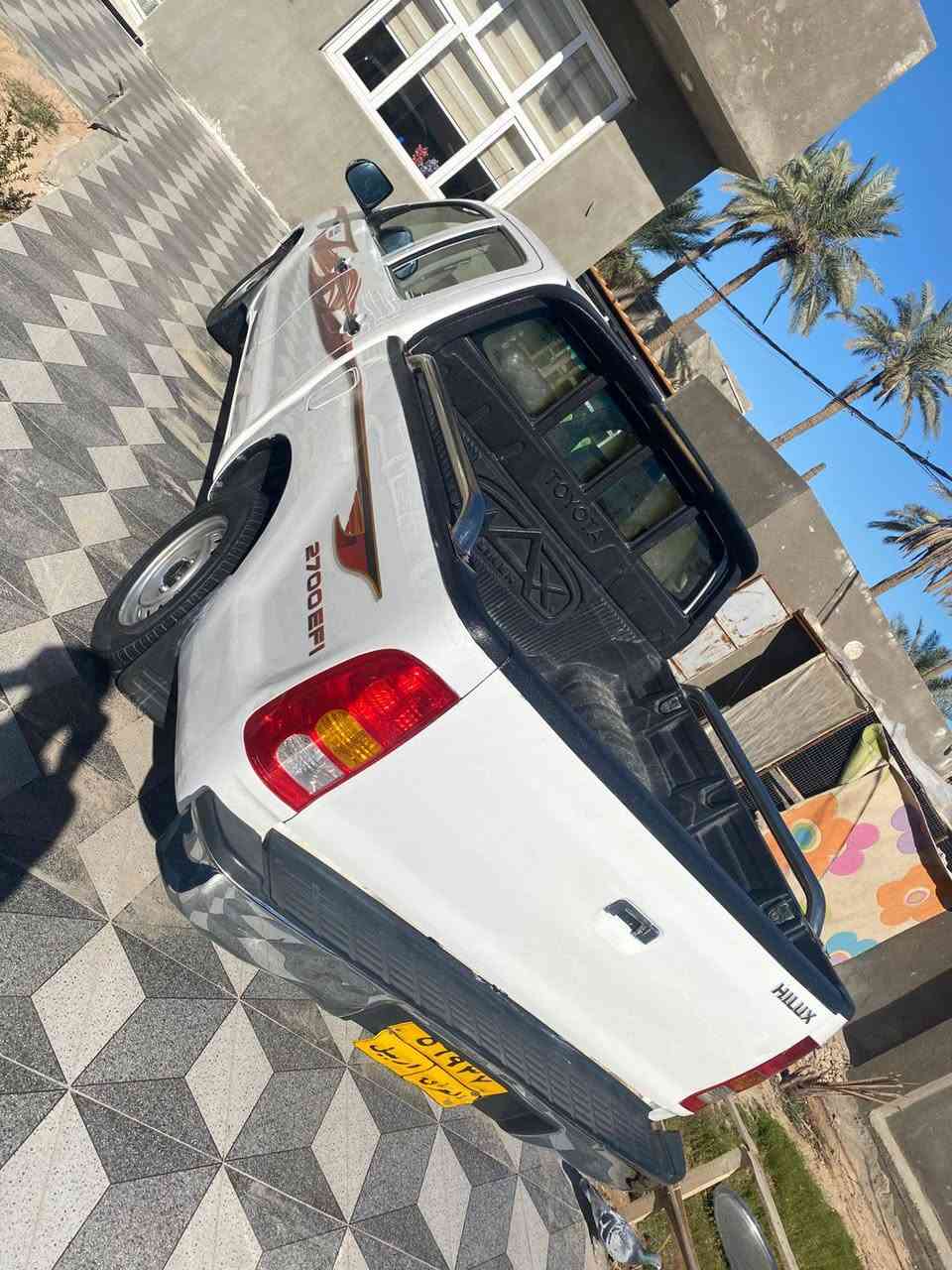 للبيع تيوتا هايلوكس موديل ٢٠٠٨ رقم اربيل بيها قطعتين صبغ فقط سياره جاهز كير ومحرك وحداديه وتبريد كله جاهز  وكاله او تحويل السعر (١٣٠) وبيها مجال مكانها كربلاء طويريج للأستفسار والاتصال  ***********
