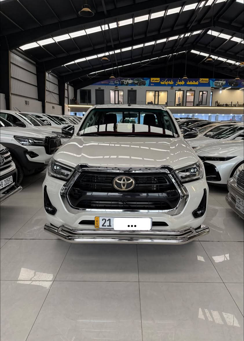 هايلوكس TRD 2021 سید نهرو 
مكفول كفالة عامه ماشى 93 الف حقيقي
رقمها السليمانية بشرط تحويل و غرامة 
سعرها 327 $ ورقا بى مجال قليل 
عنوان قضاء كلار شارع المعارض 
***********
