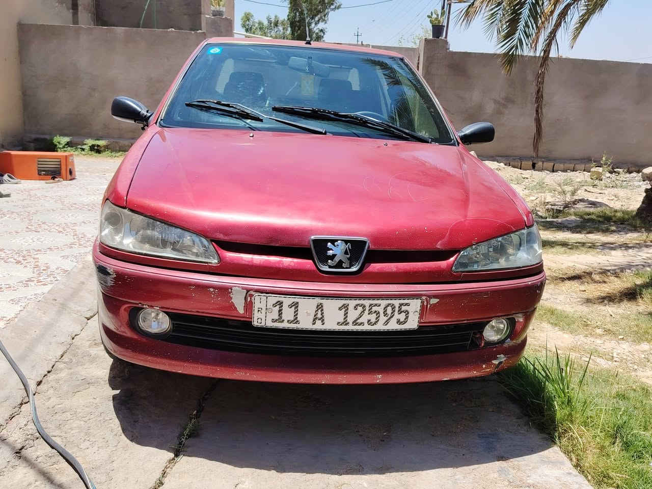 ***********
السلام عليكم بيجو 306 موديل 2002 رقم بغداد مكفولة داخل وخارج على وضع الشركة السعر 47
