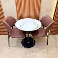 سيت استراحة • جلد • رخام زجاجي