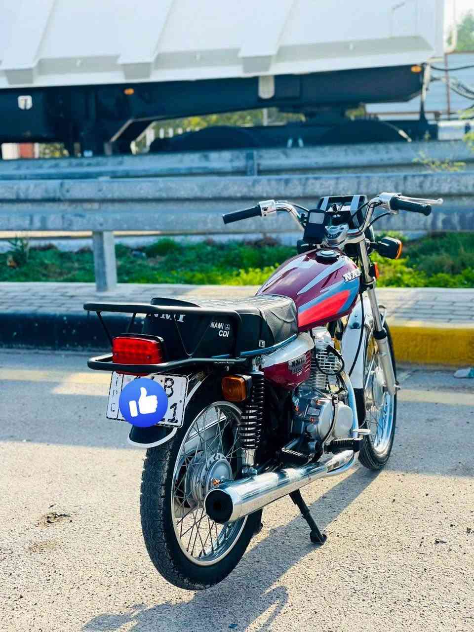 السلام عليكم 
دراجه. نامي شلامشه للبيع او مراوس بوكسر
موديل.  2023 
رقم وسنويه تحويل ثاني يوم شرط 
مكفوله كفاله عامه 
العنوان.  بصره كرمه علي 
الرقم. ***********
