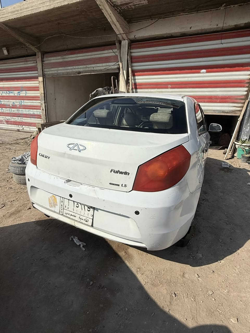 ‏سلام عليكم شيري فلا وين للبيع2013 تيك وين ما يعجبك حلوة السيارة مدور ثاني يوم السعر 22وبيها مجال￼ عنوان النجف شارع المطار الاستفسار***********
