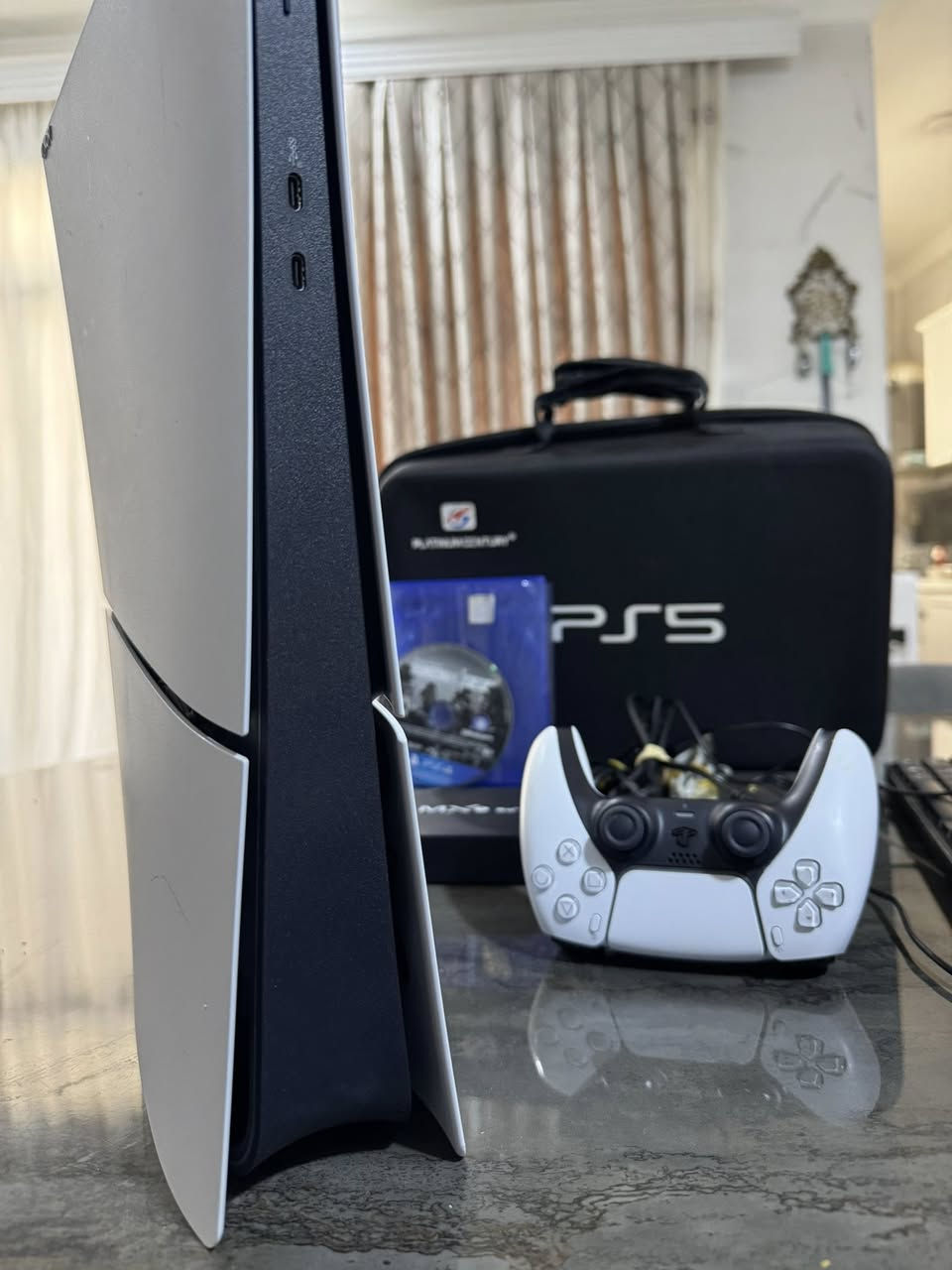 بلي ٥ ديجيتال سليم مات للبيع موديل ٢٠٢٦ كامل ٦٦٥ الف
جهاز ممفتوح لوك 
ويه جهاز
ويه لعبه راينبوو 
مع حقيبه 
مع كيبورد


**إذا كنت صاحب هذا الإعلان وتريد حذفه لأي سبب، رجاءا أرسل رسالة إلى الدعم الفني**