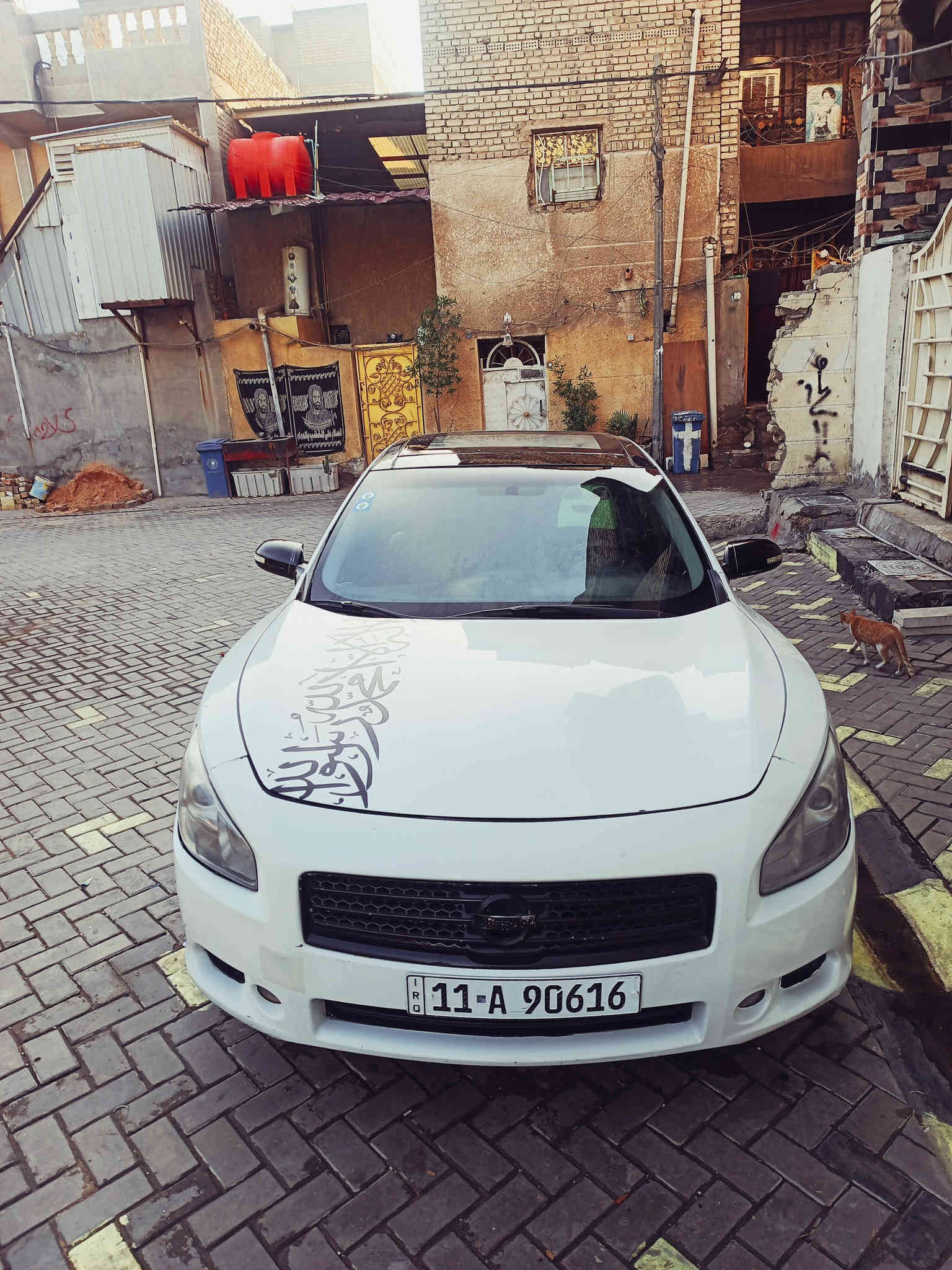 سلام عليكم
بيع أو مراوس 
 نيسان مكسما فول مواصفات 1/1 في ايبي 2009
محرك 3500 
فتحة بصمة كشنات جلد بردة خلفية ستيرن كهرباء 
كشنات كهرباء شاشة كامرأة 
2009
حادث أمريكية جاملغ او بنيد 
السيارة مصبوغة احزان اثر جراد 
كير مكينة تبريد مكفولات
رقم جديد  بغداد دولي بسمي
بغداد ***********
