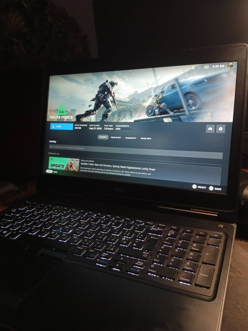 لابتوب Dell Precision 7510 غني عن التعريف
‏السعر 375 الف 
‏المواصفات :
‏المعالج: Intel® Core™ i7-6820HQ.
‏كرت الشاشة خارجي: (NVIDIA Quadro M2000M (4G
‏الرام: 8GB DDR4 
‏الهارد: 512GB SSD NVMe.
‏الشاشة: 15.6 بوصة Full HD IPS
‏الصوت: نظام Stereo قوي ونقي.
‏جهاز أداء شاق مخصص للمهندسين والمصممين وبعض الالعاب
‏*ملاحظة: البطارية ادائها مو كلش زين يعني الافضل تستخدمها على الشحن
‏العنوان: بغداد - الدورة توصيل ما عندي
‏واتساب: ***********
‏
