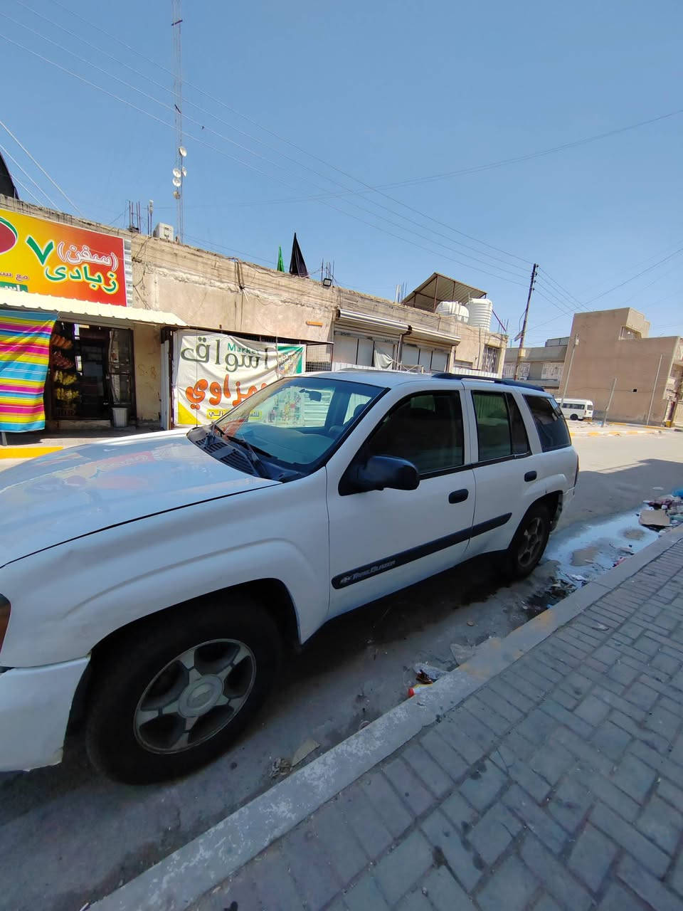 للبيع بلايزر 2004 مزاد وزاره داخليه  سياره ماناقصها شي تبريد شغال سعر 47وبيها مجال مكان بغداد الحسينيه ***********
