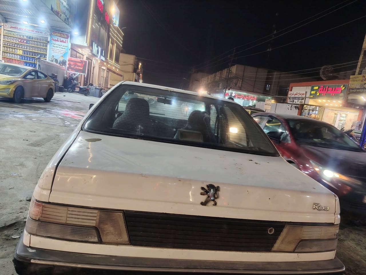 بيجو روا للبيع مكينة وكير مكفولات صدر جديد تخم تاير جديد *********** ٢٨
