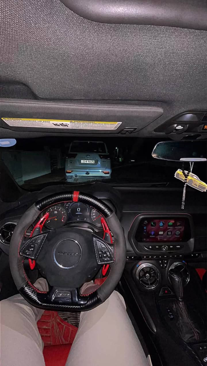 CAMARO 2LT 2017 V6
كامارو موديل 2017
6 سلندر 
ذكرة 50سنة 
موجود من هاي المواصفات فقط 3 سيارات أب أربيل   
السيارة فول فول مواصفات  
مواصفات السيارة 
صوت بيلادي مرعب وقوي 
3 انواع مود 
سبورت - ايكو - ثلج 
داتاشو 
داخل LED بيلادي 
كشن بارد و حار 
كشن كهرباء 
ستيرن تدفئة 
سقف سلايت 
دبل تراكشن 
محرك 6 سلندر 
و بعد أكثر همنية 
السيارة فول فول مواصفات
داخل احمر بيلادي جلد 
ما بيها ولا دينار مصروف السيارة نضيفة كولش و جديدة و حلوة كولش نضيف

ضرر سيارة 3 قطع أمامي  اثنين جاملغ و بونيت و شوية تعديل بدون دواخل و ايرباك سيستم كامل 

بشرط تحويل السيارة بأسمي ما بيها مشكلة 
سعر سيارة 145$  و بيها مجال 

للتواصل *********** أربيل, العراق
