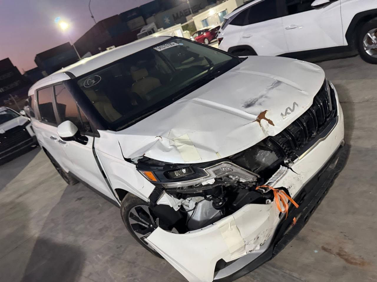 للبيع فقط كيا كرنڤال موديل24 مواصفاتEX
الحادث موضوح بالصور تبديل بنيد بدون داخل
تعمل وتسير مكينه گير مكفولات
حاليا بالحره لمن لديه كتاب شهداء
***********

