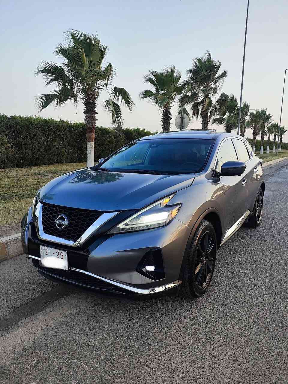 نيسان مورانو 2023
مواصفات SL
الضرر كما موضح بالصور بدون صبغ
فتحة سقف بانوراما
حساسات امامي وخلفي
5 كامرات محيطية 360
كشن جلد وخزن
رادارات امامي وخلفي وجانبي
جنطة كهربائية وفتح بالقدم
ماشية 41 الف ميل 
كاتي تترقم سليمانية او اربيل او دهوك 
السعر 170$
العنوان كركوك شارع المعارض 
***********
***********
