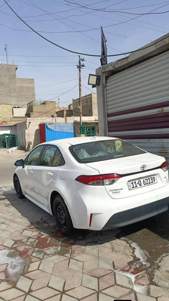 كورلا موديل 2024 وارد امريكي 
ماشيه 25 الف فقط ♧
بانزين فقط فئة Le 
رقم بغداد انكليزي 
حادثه جاملغ و باب فقط 
شرط الفحص بالسونار  
بحم على كبس الشركه 
السياره كلش جديده ومابيها نقص برغي
محرك 2000 
شاشه ايباد + كامره خلفيه
رادار امامي 
هاند بريك بصمه + تحديد مسار
قياده اليه + شاشه اعطال 
اوتو هولد+ اضويه زينون
السعر 170 $
***********
*********** بغداد, العراق
