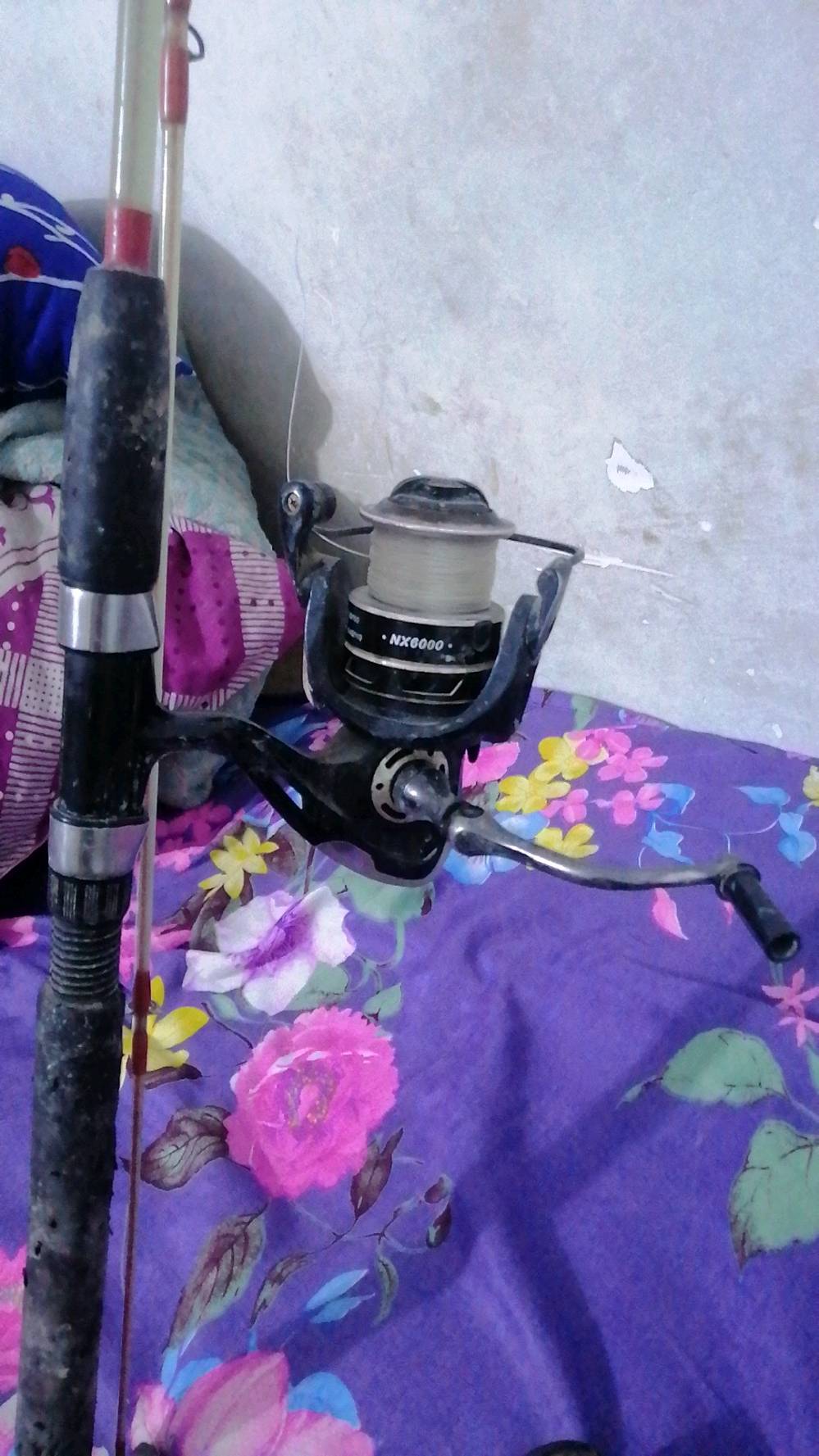 عده مال صيد كامله جنطه سحابين طول 135 سم سبنر 240 سم جلاتين مسلح بيهة ضرر حلقه الحساس السيراميكه واكعه مع مكينه حجم 6000 مستعمله و سبنر ثانيه مره وحده نازل بيهة للصيد كاربون قطعتين 270سم مع مكينه جديده وباكيته موجود حجم 7000 خيط جديد ابوكابار حجم 50 مشدود بيهة 100 متر 
عنوان بعقوبه الكاطون رقمي ***********