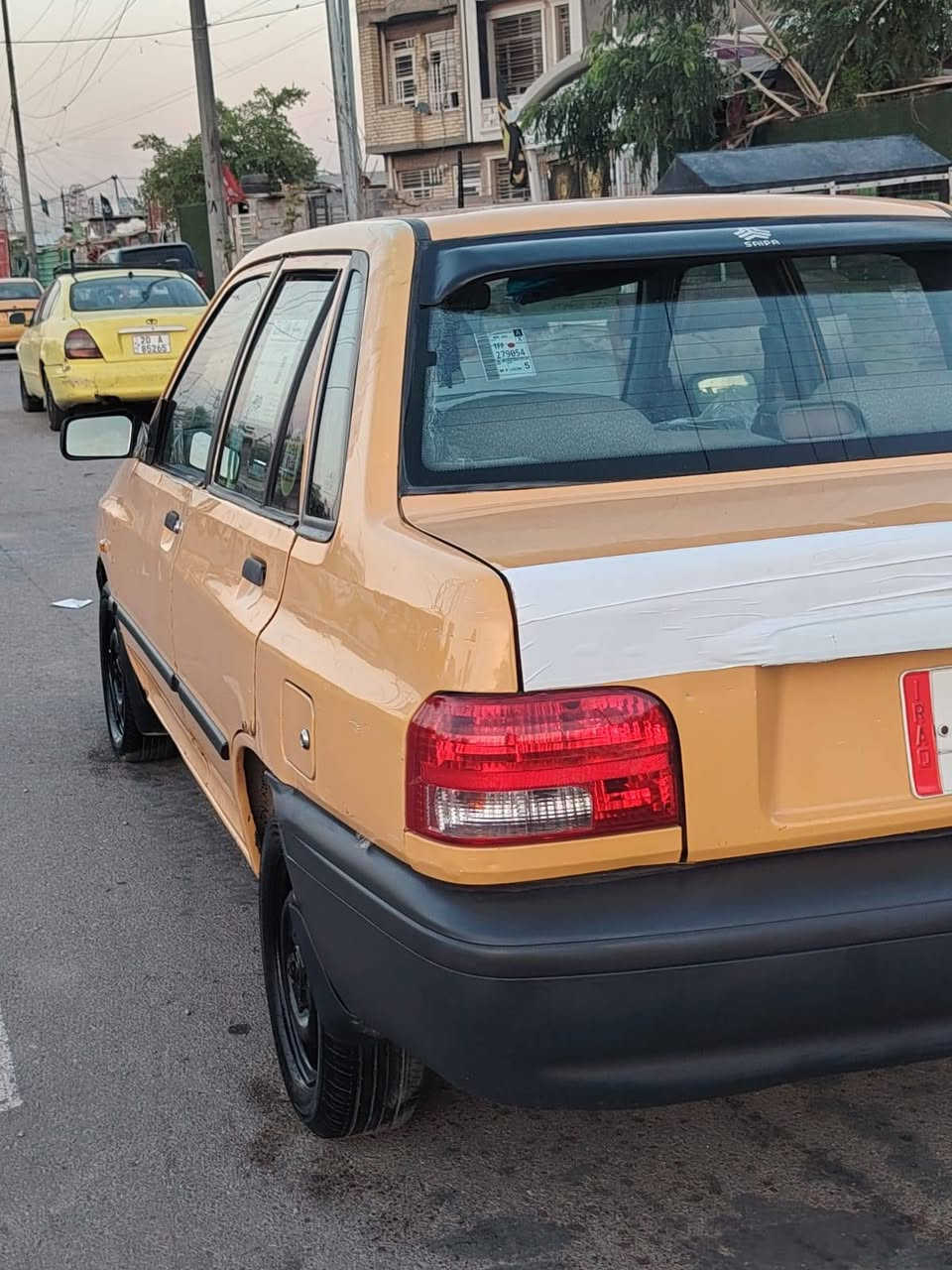 للبيع سايبه جاهزه كبل للشارع سياره كشرهه مكفول من الضربه.              
 گير ومكينه خير من الله. السعر 23. رقم بغداد الدولي بس عل ستلام                          هيئه وغرامات مصفره سنوية لل29 عنوان بغداد 
رقمي ***********
