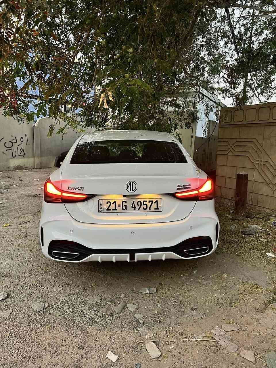 ام جي 5 للبيع جديدة كفالة عامه بلجيس السيارة
كله دهن اصلي اكسادو وبانزين محسن والسيارة حيل جديدة موديل 2025 ماشيه فقط 20 الف فول الفول كامرات 360 وكلشي بيهة 

مكاني بغداد ***********
