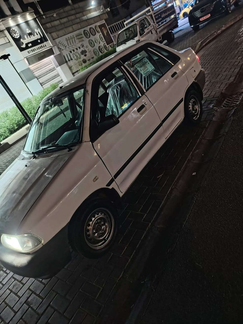 السلام عليكم
سايبا موديل 10.
بسمي تحويل ثاني يوم 
سنويه لل30 تنتهي
جاملغ خلفي بيه بصيط
مصبوغه حزام … 
السعر 34
المكان بغداد الحريه *********** واتساب موجود
