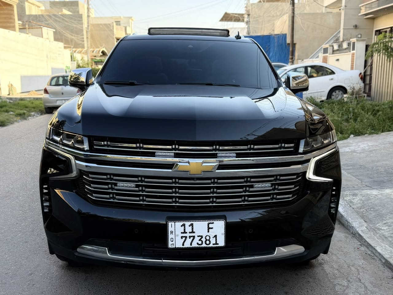 الـسلام علـيكم ورحمـة وبركاتـة
رمضـان كـريم علـى الجمـيـع 

{بِسْمِ اللَّهِ الرَّحْمَنِ الرَّحِيمِ}

للبيع شوفرليت تاهو موديل2023 بريمير

سياره ضمان شرگة المنصور

ضمان 5 سنوات او 100 الف 

‏مغلفة PPF من الزيرو مع وصل ضمان التغليف 

السيآرة ماشية (68) الف 

‏‎فول موصفات

‏‎داتا شو كبير 

‏‎شاشه الكترونى  

‏‎رادار جانبي خلفي امامي 

‏‎رادار مانع تصادم  امامي

‏‎رادار مانع تصادم خلفي 

‏‎خمس كامرات 

‏‎خمس بصمات 

‏‎كشنات تبريد تدفأه خزن وكهرباء 

‏‎كشن رجاج تحذير 

كشنات‏‎ الخلفي كهرباء ‏‎ 

‏‎جنطه كهرباء 

‏‎شاشات خلفيه 🖥️

‏‎ستيرن كهرباء 

‏‎بانوراما

‏‎كيجات شاشة الكتروني 

‏‎دوسات كهرباء  

‏‎فور ويل 

‏‎اربع انضمه قياده 

‏‎جكات 

‏‎رقم بغداد 

‏‎رقم جديد 

‏‎محرك ٨ سلندر  

‏‎كير ١٠ نمر 

‏‎ثلاجه 

‏‎شاحن ويار ليس

السيارة بيه باب مبدله بلاديه وشرب صبغ بل جاملغ غير ذني كفاله عامه من الشخط 

‏‎السياره بيها تراي ونعومه ومتعه بالقيادة جدا رائعه 

‏‎رقم  الهاتف للتواصل 📞📞

***********
