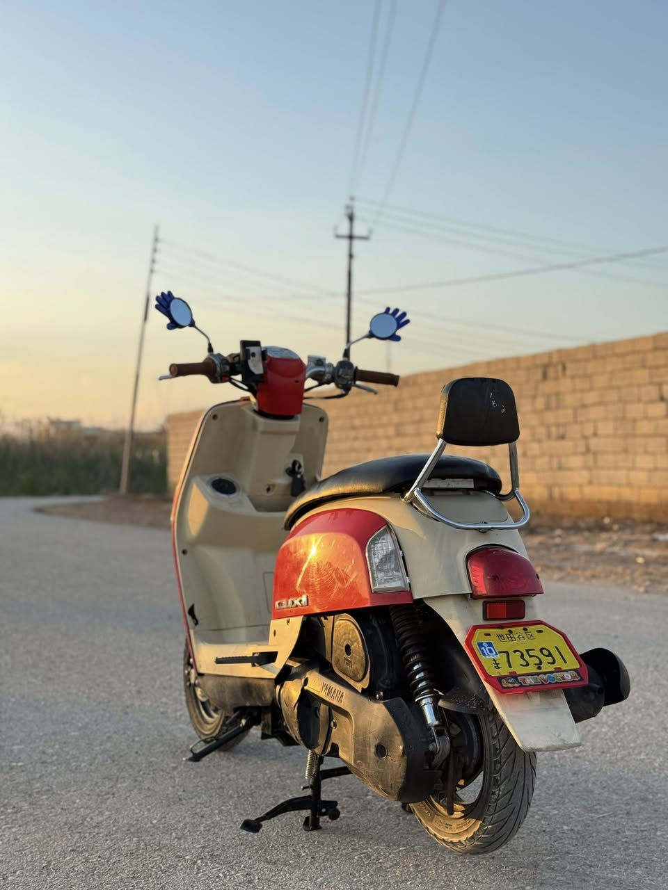 شباب هاي الدراجه بس للي يدور جديد ماناقصها برغي 
ماكـس بوليسي 2010 الدراجه كفاله خير من الله مكينه خرسه  نوزل الدراجه مولحه كلها شغاله سلف  اشاير زنون عالي ناصي كفرات ختم سعرها 575 وبيها مجال قليل 
❇️مكانها ديالى الخالص هبهب للاستفسار ***********
يولد المو شراي لايتعبني وخادم الكم ❤️
