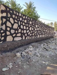 يعلن مكتب ابو فاطمه لبناء الحجر عن  تغليف السواقي:وتغليف الأنهار: وبأس...