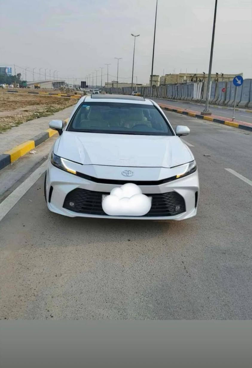 كامري 2025 خليجي هايبرد
فول مواصفات الفئة GLE
السيارة ياباني اصل
 كفالة عامة ماشية 27 حقيقي على وضع الوكالة 
وكالة عبدللطيف جميل 
مرقم بغداد دولي جديد هزة جديدة جاهزة بسمي تحويل مباشر
 متوفر واتساب***********
