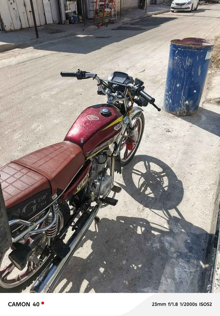 السلام عليكم من رخصة مدير الكروب دراجة نظيفة وجديدة السعر 650مكاني بغداد الشعب هاذا رقمي بي واتساب ***********,
