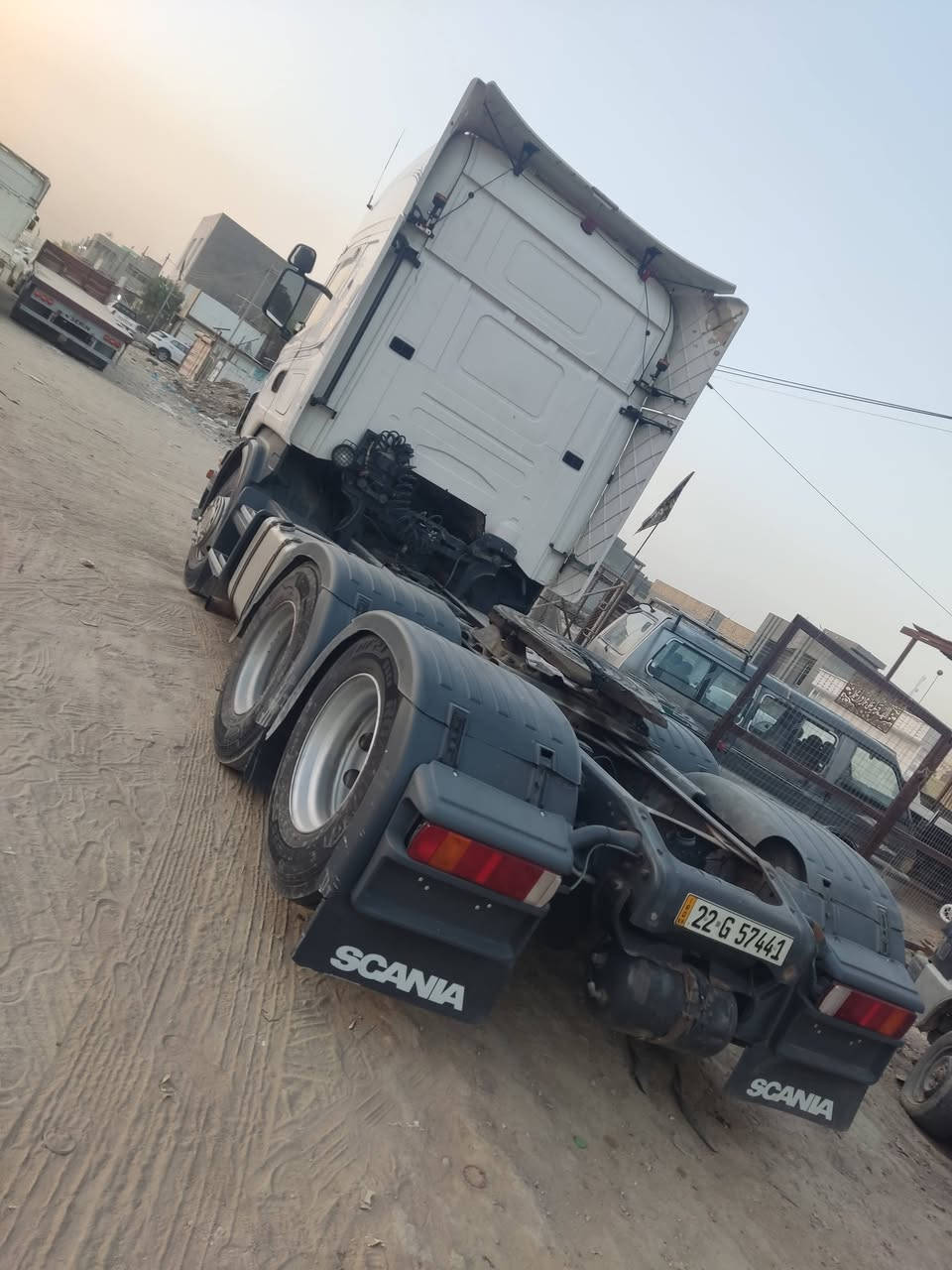 للبيع اسكانيه راس تريله رقم اربيل جديد
اخوان بس راس فقط  بدون عريانه فول مواصفات 
مكينه  6 انجكشن 4خطوط  كير اوتوماتيك مساحه
السياره جدااا نظيفه 
السعر المطلوب يتصل ع الرقم الموجود
لاستفسار  ***********
