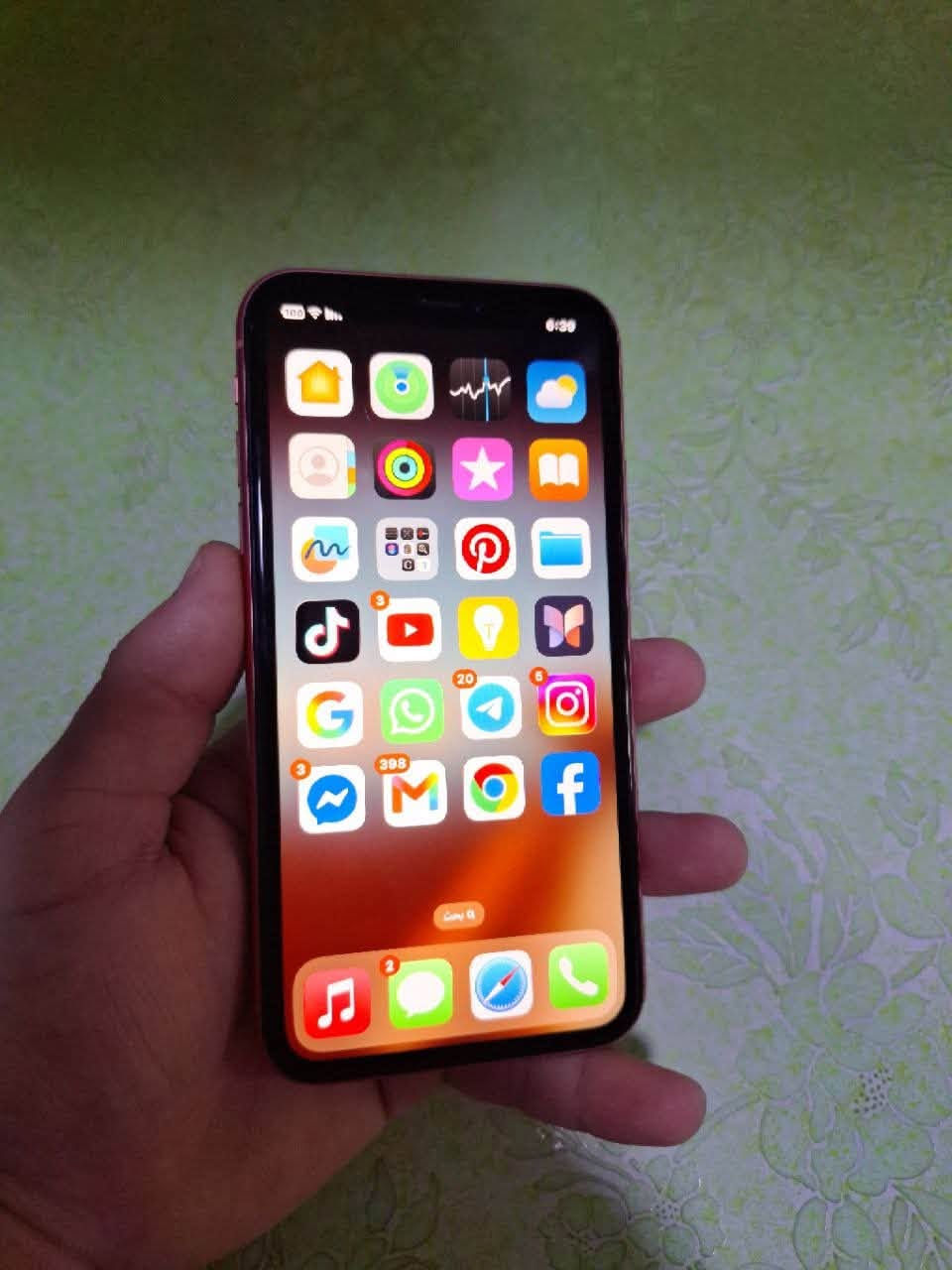 السلام عليكم
ايفون XR 

ذاكره 64 

بطاريه 100 مستبدله 

الجهاز نضيف جدا تاخذه وتدعيلي 

سعره ( 190 ) 

مكاني حله

للاستفسار ***********

