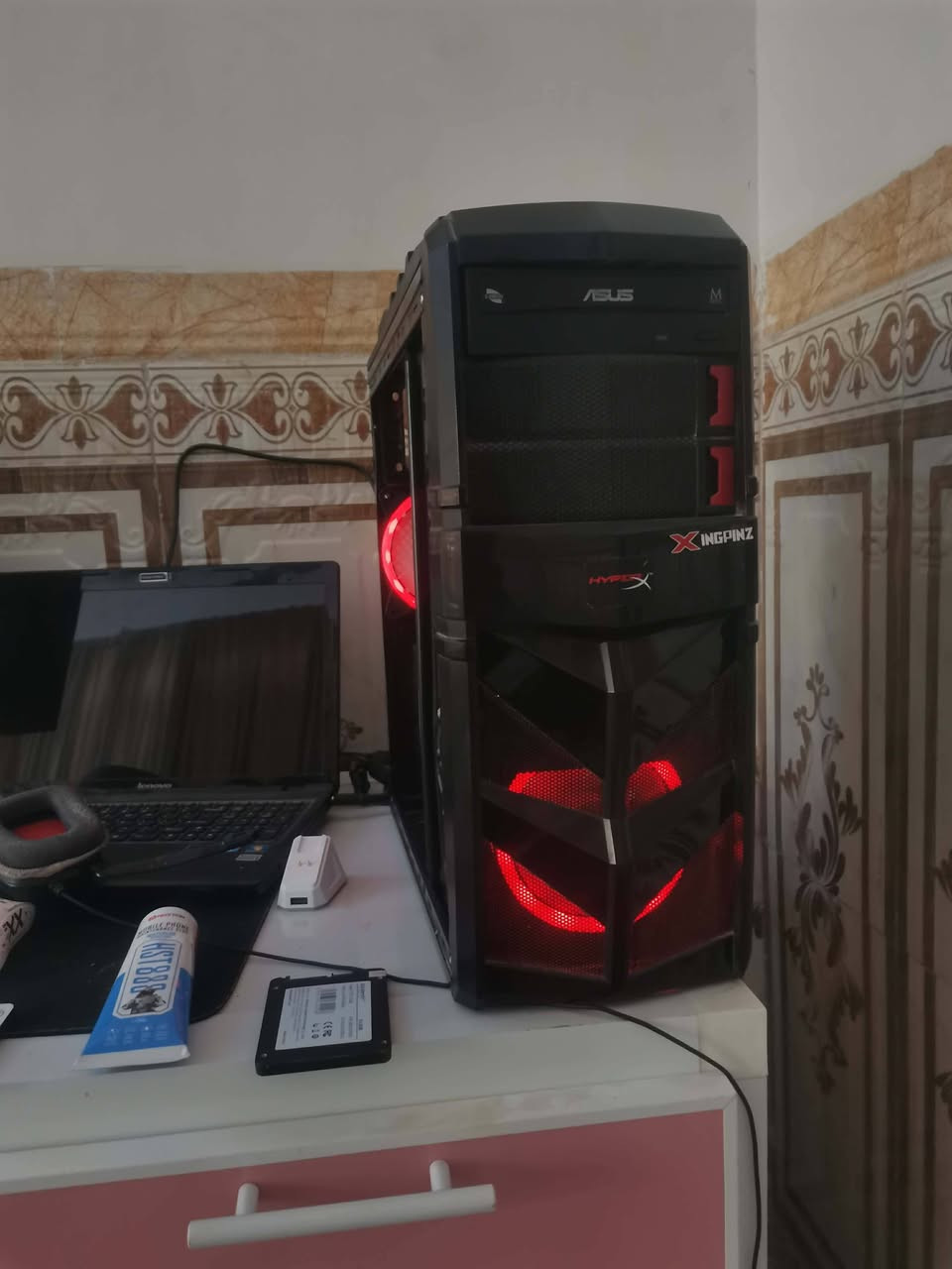 @الجميع
السلام عليكم كيس وشاشه
مواصفات الكيس:
I5 4460
M. B 4slot ram
8G ram 2x4
جدید ممفتوح GPU 1650 asus
Ssd 512
Ps 300
الشاشه 60 فريم
سعر 300 قفل شغاله كلشي ما بيها
المراوح وياها ريمونت تحكم مكاني بغداد


**إذا كنت صاحب هذا الإعلان وتريد حذفه لأي سبب، رجاءا أرسل رسالة إلى الدعم الفني**