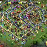 حساب كلاش • تاون ١٧ • تذكرة ذهبيه ٢٠ مره