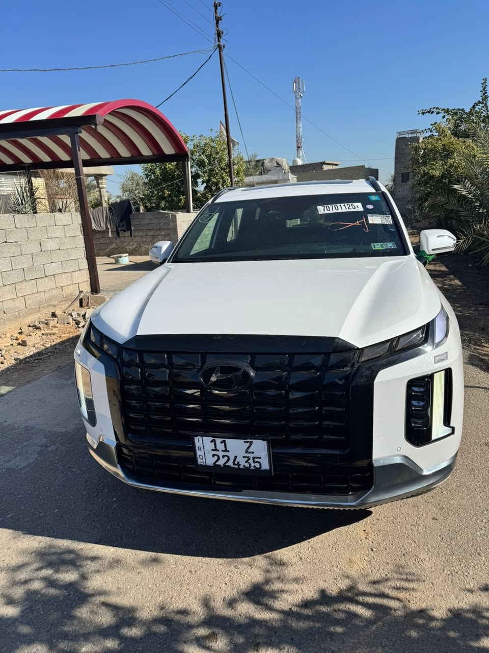 هونداي بلسايد كلگرافي
موديل 2025
 
العداد:5 الاف ميل
المواصفات: كلگرافي  فول 1/1 
 شاشة عرض داتشو. المحرك 3.8. V6   
بصمة تشغيل + بصمة ابواب 
اصطفاف ذاتي(تقديم +ترجيع)  
فتحة سقف  عدد 2بانوراما
سماعات هارمن كاردن عدد ١٦
 رادار امامي  + خلفي 
حساسات امامي + خلفي 
كامرات عدد 6  360 درجة 
كشنات امامي خزن ميموري 
كشنات كهربائي تدفئة وتبريد

انارة داخليه (محيطيه) + انارة دشبول 
بردات جانبية
تبريد مركزي امامي + خلفي منفصل التحكم
تحكم ستيرن + شفتات
تدفئة ستيرن 
مرايا هيتر + تعتيم 
صندوق كهربائي شفط + اربع وضعيات فتح صندوق
وضعيات قيادة  (٥)
ويل كب حجم  ٢٠ 
اوتو هولد + نقطة عمياء 
سايد بريك بصمة + مثبت سرعة
شحن وايرلس 
إشارات بالمرايا  + إشارات جانبيه
2اوتو بريك 
تحديد مسار
شاشة ديجتال كبيرة
تشغيل عن بعد .
تدليك كشن .
دفع رباعي 
نظام مانع انزلاق 
 نظام نزول منحدرات كشنات Vip منفصل
السعر 390
امرقم بغداد
رقم الهاتف ***********
