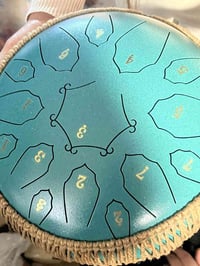 لسان طبل ستيل • ٦ إنش • ١١ نوتة