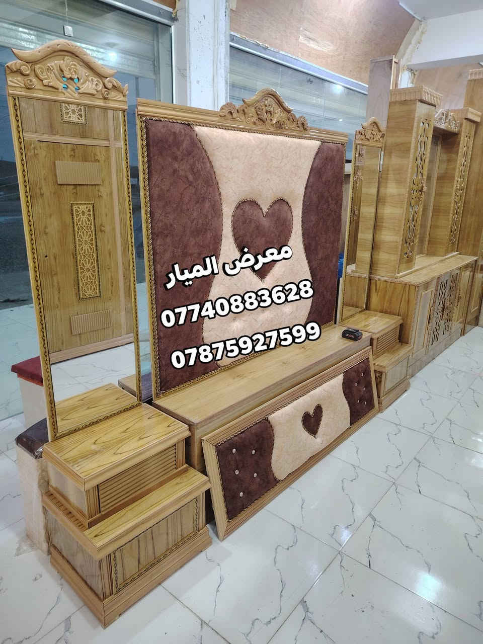 معرض الميار للأثاث المنزلي
🔹 توجد غرف بالالوان المميزة ✨
🔹 صورة الغرفة والالوان طبق الاصل 100‎%‎ ✨

✨يتوفر موديلات باسعار مناسبة وتنافسية بالنقد والتقسيط المريح  ✨

💥💥عروض خاصة لحاملي بطاقة الكي كارد والماستر كارد جميع الغرف بالتقسيط المريح لمدة ١٨ شهر بدون مقدمة 💥💥

كل الي عليك زيارة المعرض واختيار الغرفه  🎭
ملاحظة /  يتوفر لدينا دواشك أسفنج مميز درجة اولى 

مع وجود كادر كامل للرد على إستفساراتكم واسئلتكم خلال دقائق معدودة على مدار ( 24 ) ساعة ✨

العنوان القياره قرية اجحله الشارع العام 
***********
***********

اتصال واتساب
