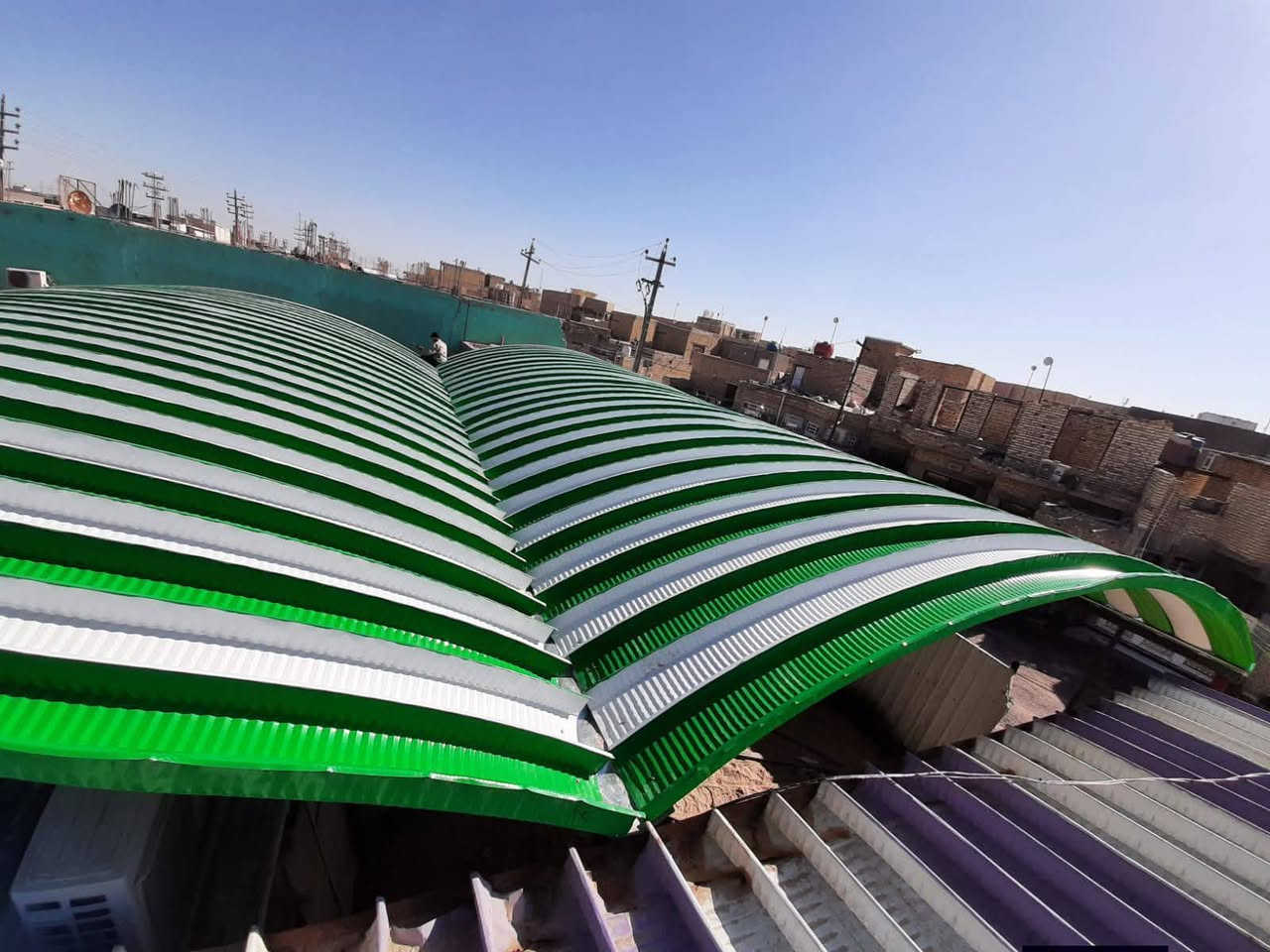 يعلن معمل ( #حدادة #السالم ) لمظلات الكي سبان عن توفر جميع الاحجام والقياسات والألوان معدن مطلي طلاء حراري ومقاوم #للحراره العاليه و#الامطار
☔️
تفاصيل العمل والمواد التي يستخدمها كادر ( معمل حدادة السالم السالم ) 
 1_ سمك كي سبان 05
2 _ ساقيه 2ملم مغلون 
3 _ بوري 4انج    
كل هذا بسعر 25 الف للمتر فقط ( كرسته وعمل) 
                                                كذلك يوجد عمل سندويج بنل لل                     (منازل والشركات بكادر متخصص وسرعة الأنجاز)                           
مدة التنفيذ يوم واحد فقط!                                                         ؟(#ملاحظة) عدد الامتار المجموع من (20) متر وما أدنا قطعي وليس على المتر 

العنوان ذي قار _ الناصريه
للاستفسار الاتصال على ☎
***********
***********
