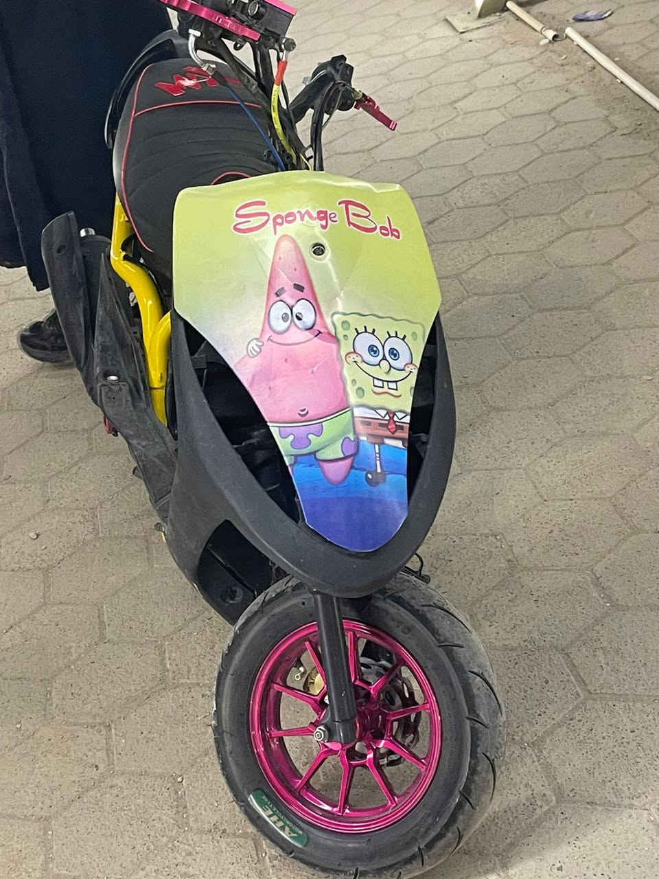 السلام عليكم دراجه ناكره سلف كهربائي شغاله عطل ما بيها مكاننا نجف  البيع قفلها 550 بوشتها بلاديه ٥٥ الجديده اي نقص ما بيها دراجه قويه خوش دراجه اصولي مشتريها من معارض سيتطد وسام كهربائيات كلها شغاله ***********
