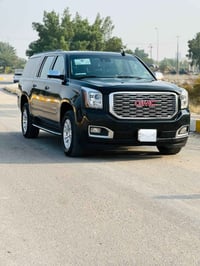 جمسي يوكن طويله وارد أمريكي كلين كفاله عامه موديل 2019 رقم بغداد بإسمي...