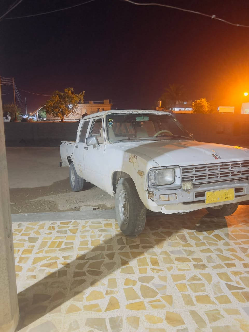 السلام عليكم 🙋🏻‍♂️
للبيع بيكم دبل قماره🛻
كير محرك شرط ⚙️تايرات🛞
مناسبه💸
الاتصال : ***********📲
