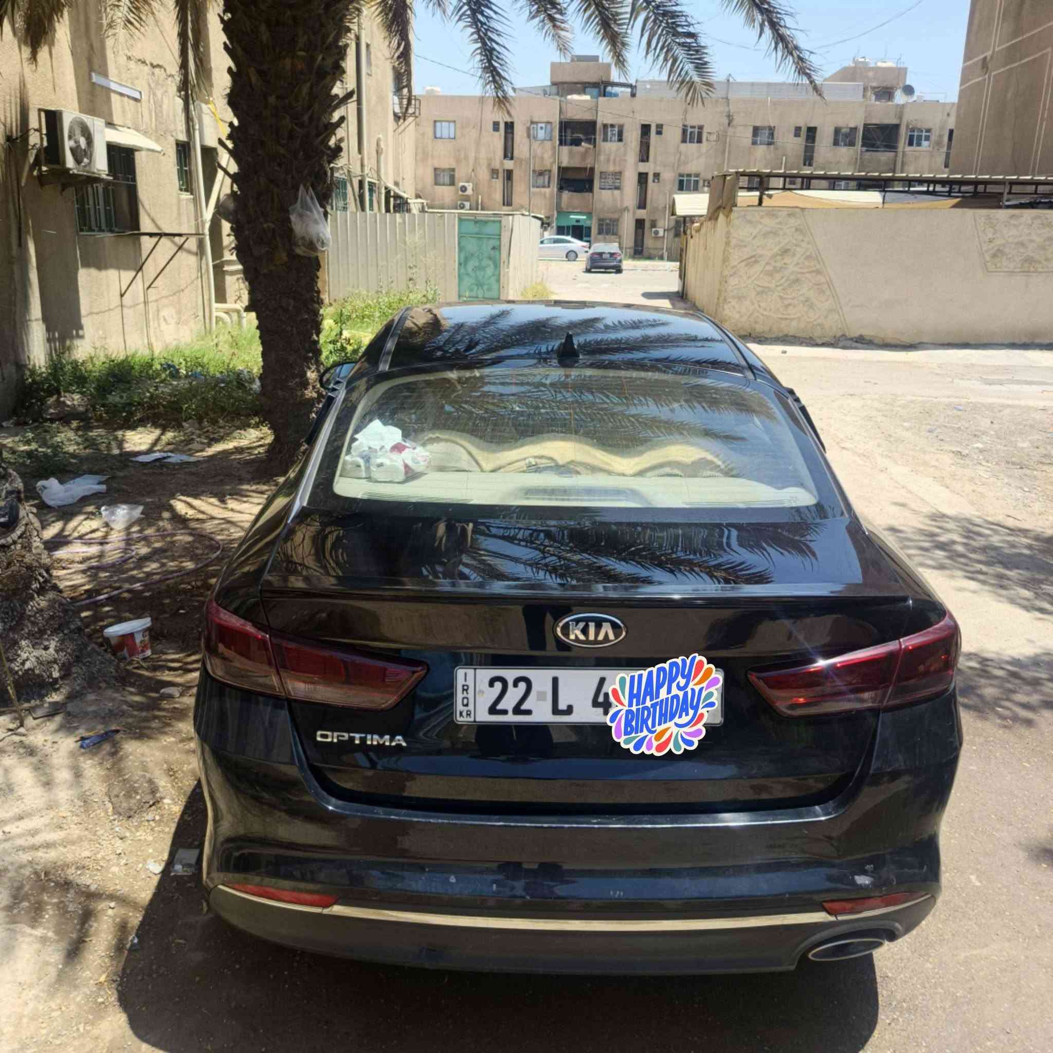 كيا اوبتيما خليجي موديل ٢٠١٦مكينه دوش ٢٠٠٠ 
رقم اربيل، السنويه باسمي   سنويه فحص هزه وبراد نافذ
بيها قطعه وحده صبغ جاملغ خلفي 
ماشيه ٢٥٠ 
مكينه كير حداديه تبريد كفاله 
مكاني بغداد / البياع *********** واتساب، 
السعر ١٢٧

