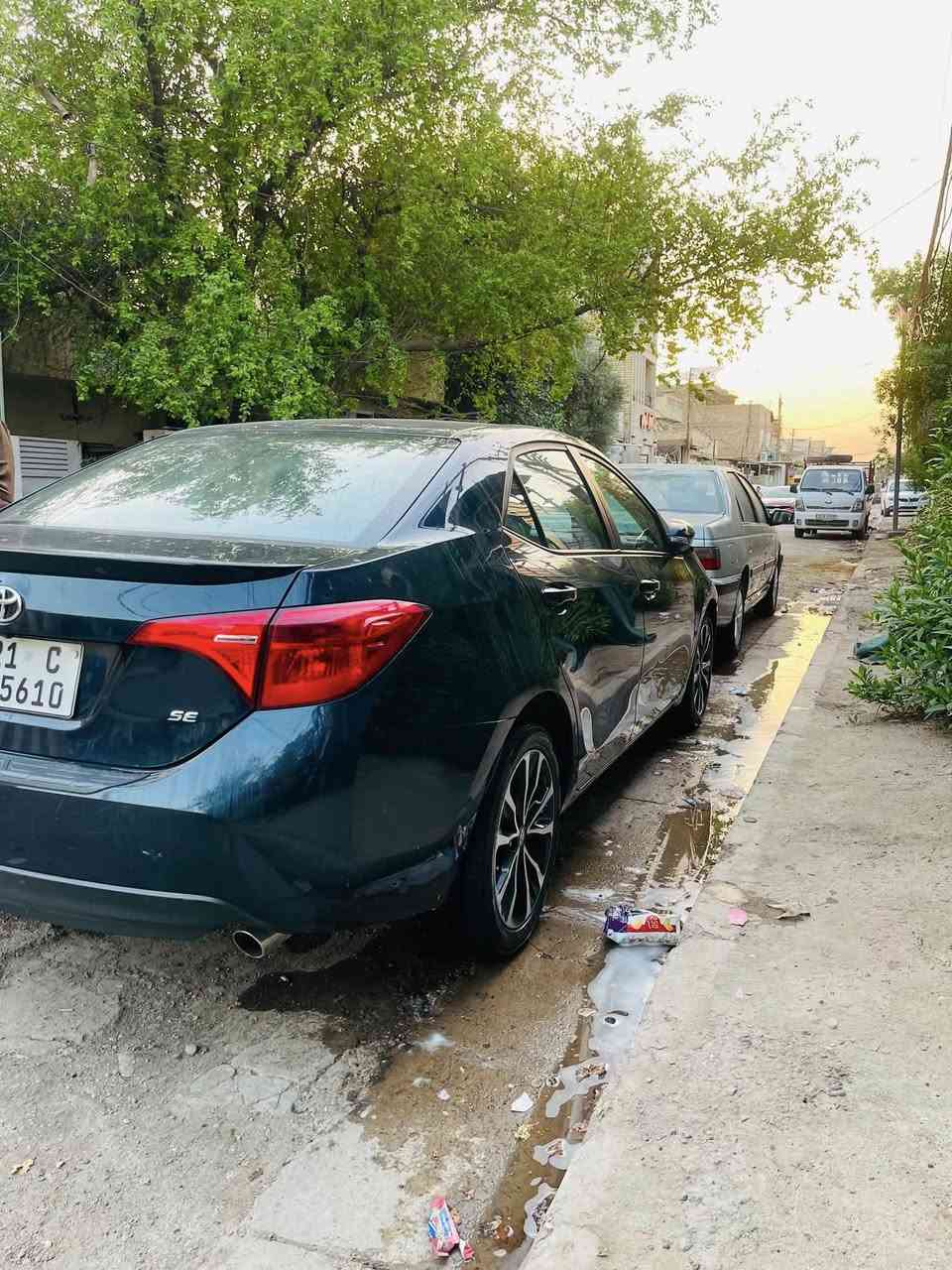 السلام وعليكم كورلا موديل 2019 LE مواصفات نص فول كلين السيارة بدون حادث فقط جاملغ امامي مفتوح ومشدود بي بارد كلش قليل مال دخول  رقم سليمانية تحويل مباشر مكاني بغداد الكرخ *********** سعر 133 وبيهة مجال

