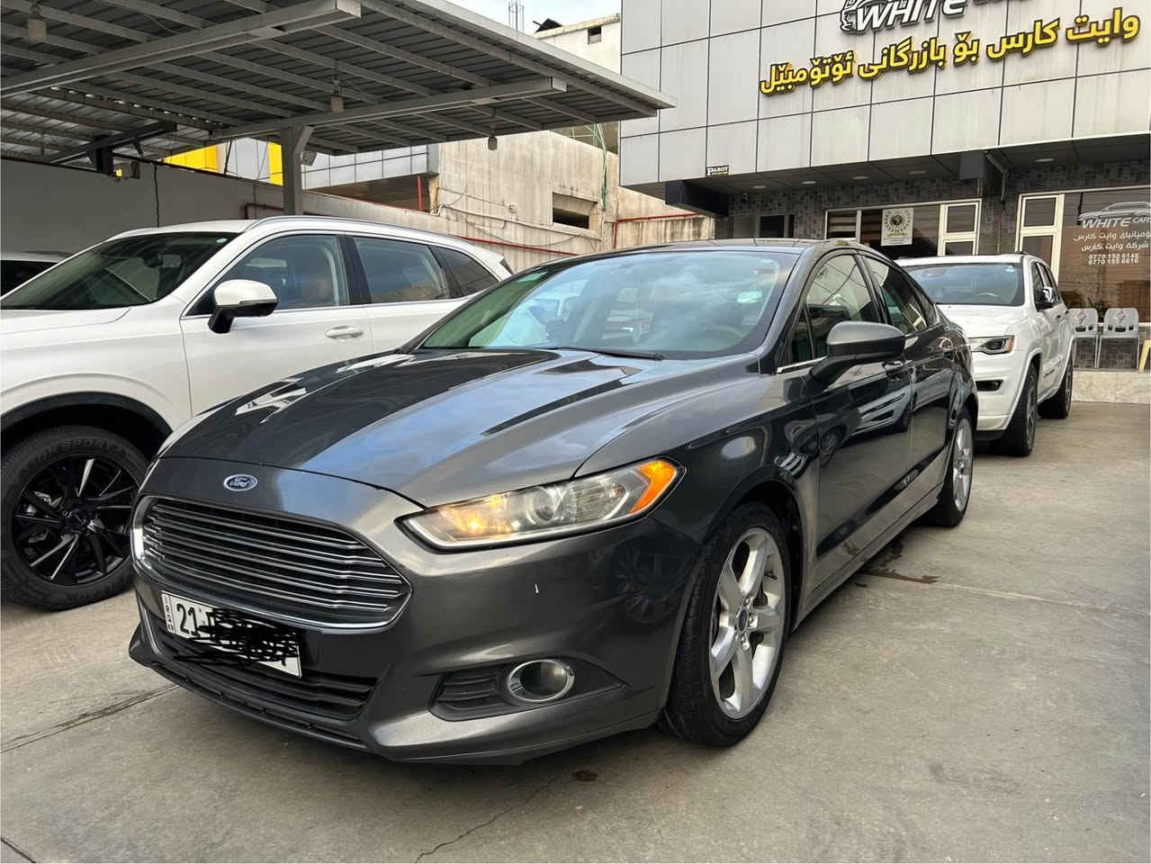 فۆرد فیوژن ٢٠١٦
مەکینە ٢.٥
مواسفات S سپۆرت ( ویل گەورە - باڵ - بلاجکتۆر - کامێرە - ناو رەساسی )
سەیارەکە کلین تایتلە دەعامیش بۆیاخی نیە
کاتی دهۆک بووە بەو شەرتە پارچە گۆران و کرانەوەشی نەبێ
یەک پەڵە ساردی هەیە لێرە وای لێهاتووە
١٠٣ هەزار مایل رۆشتووە
گێر و مەکینە بەشەرت نەکراوەتەوە
تایە و رۆن و بانس هەمووی تازەیە
نرخ : ١٢٥ وەرەقە و مەجال
*********** السليمانية, العراق
