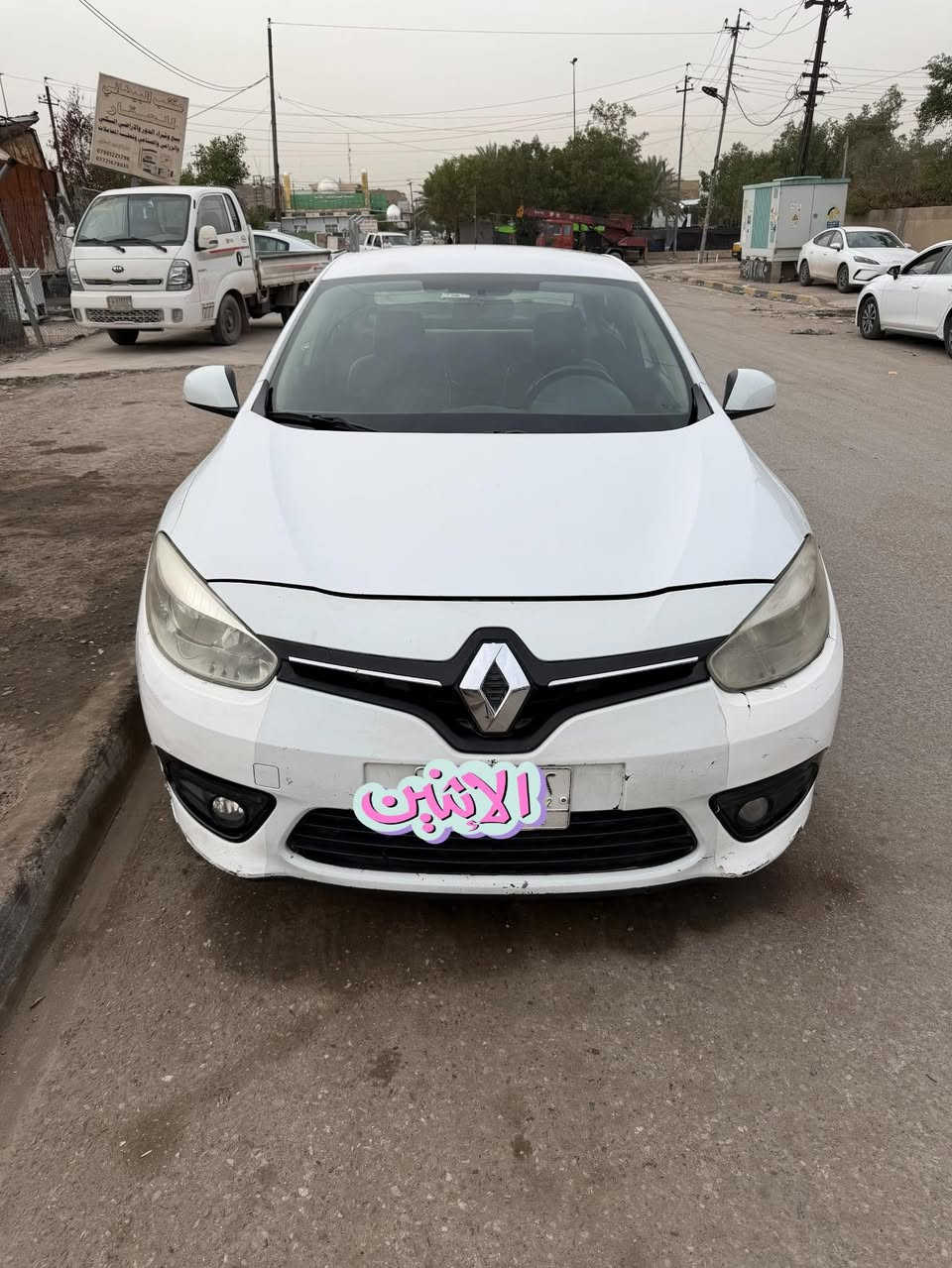 السلام عليكم رينو فلونس موديل 14 استلام شركة كفاله عامة من الصبغ والبارد فقط دحجه بلجاملغ الأمامي فقط والباقي مكفول رقم بغداد محور كير ومحرك كورلا السعر 55 الاتصال ***********
