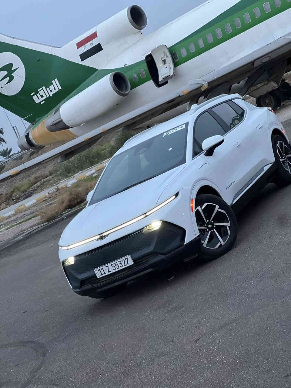 للبيع شوفرليت ايكوينكس 2024 EV
رقم بغداد 
سياره جاهزه بدون نقص 
بدون ارباك 
تمشي بل شحنه الواحده 560كيلو 
حادثه بسيط كلش 
لدات داخليه 36 لون 
شاشته جبيره كلش 
داخله نفس التاهو 2025بل ضبط 
سياره حلوه وتخبل 
مكانه بغداد اليرموك 
السعر 220ورقه 
***********
