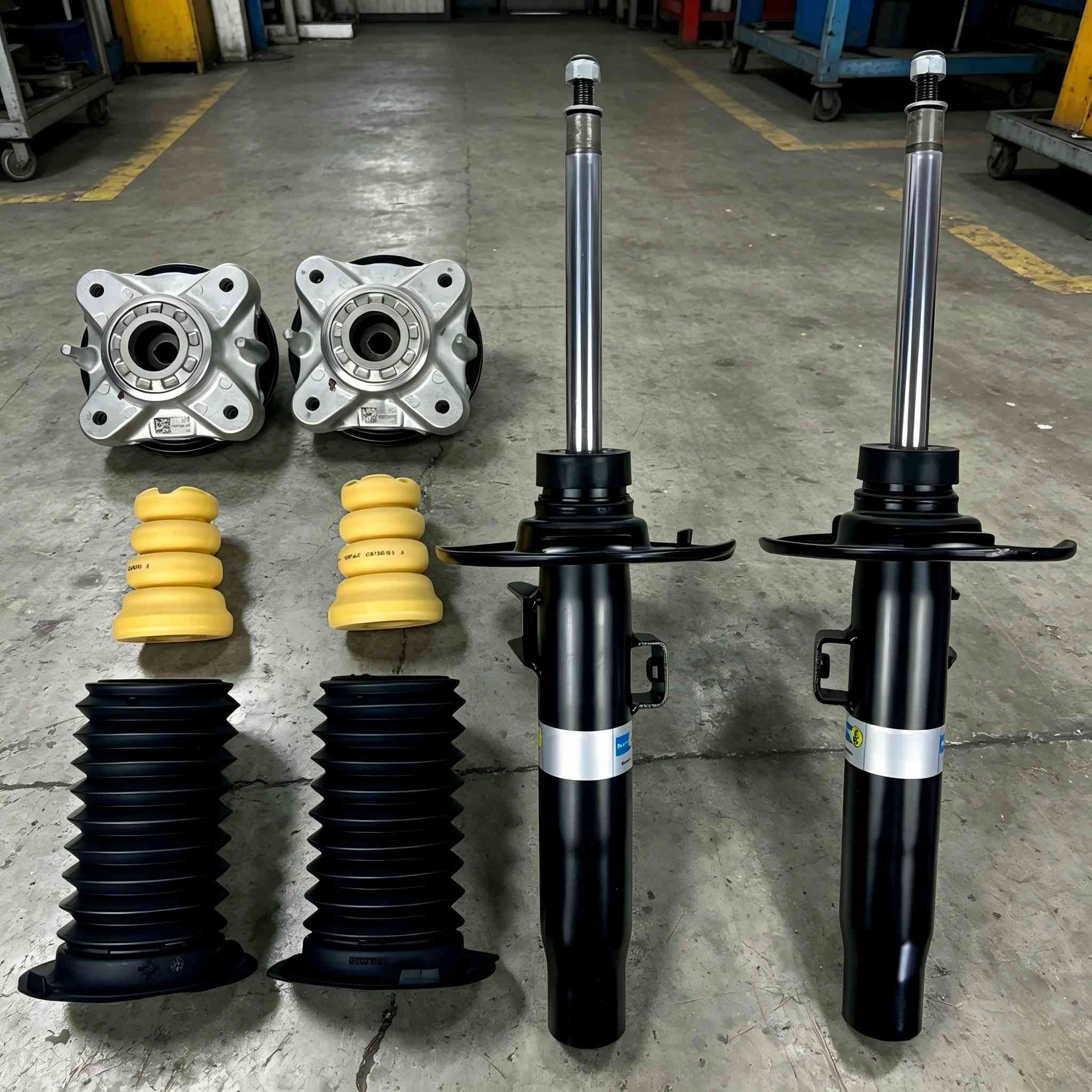 BMW #G20 #G28 #4Matic #4WD Front Driver Left and Front Suspension kits #Shockabsorber Strut #OE31316888453 #OE31316888454
Front shock Mounting :#OE31306892570
boot :#OE31336871812
buffer :#OE31336855440 / 31306894656
31 31 6 879 303 31 31 6 887 355 31 31 6 888 453 31 31 6 888 489 31 31 6 888 537 6 879 303 6 887 355 6 888 453 6 888 489 6 888 537
31 31 6 879 304 31 31 6 887 356 31 31 6 888 454 31 31 6 888 490 31 31 6 888 538 6 879 304 6 887 356 6 888 454 6 888 490 6 888 538
Rear shock 4matic 4WD for G28 G20 #OE33526888414
Rear Mounting : #OE33506889271
Rear buffer boot : #OE33536865647
#Амортизационнаястойка 
320i G21 (2019–2023)
330i G21 (2019–2023)
330e G21 (2019–2023)
M340i G21 (2019–2023)
420i G22 / G82 (2020–2023)
430i G22 / G82 (2020–2023)
G20 G28 (2018–2023)


**إذا كنت صاحب هذا الإعلان وتريد حذفه لأي سبب، رجاءا أرسل رسالة إلى الدعم الفني**