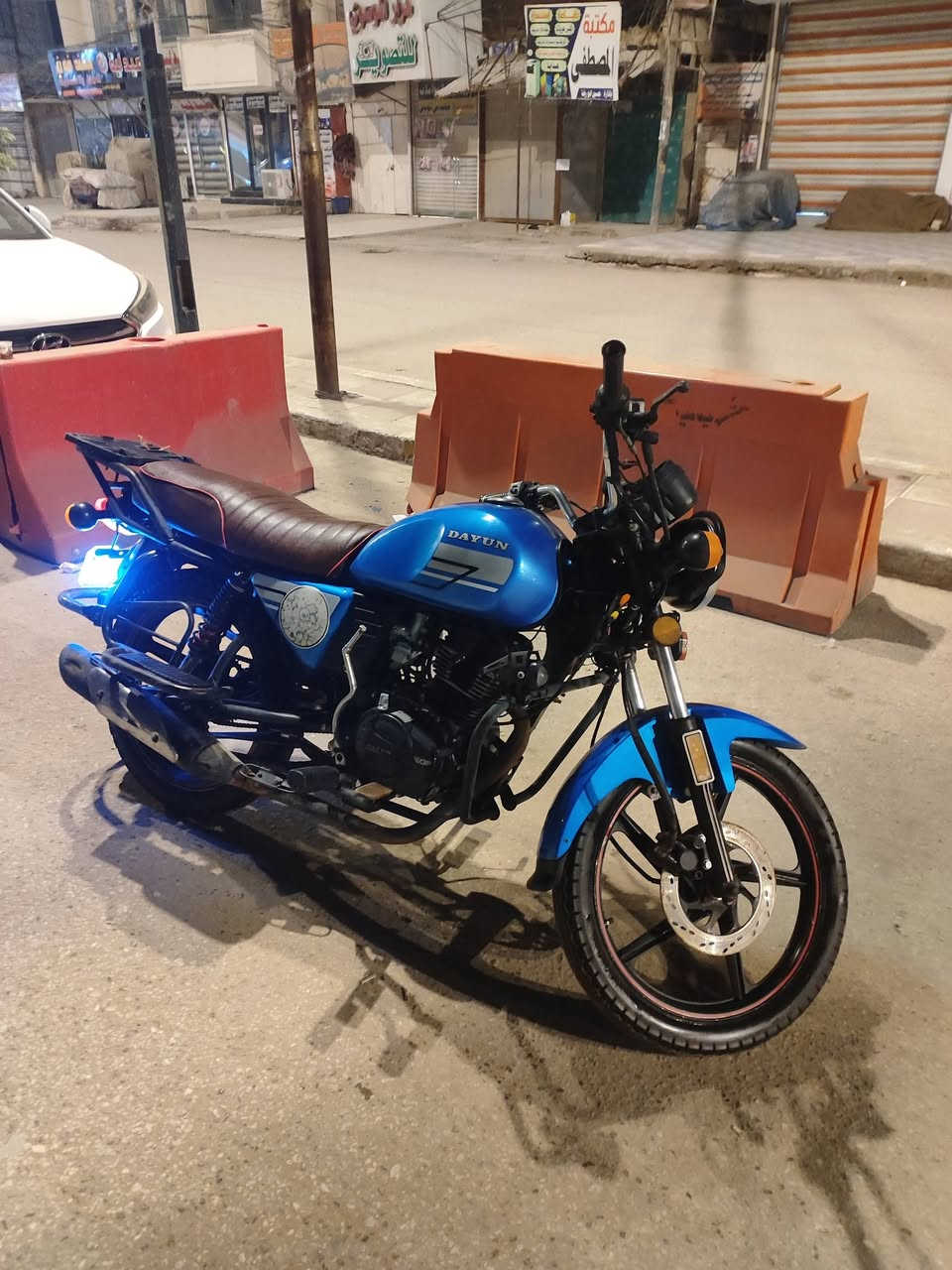 السلام عليكم.للبيع دايون موديل 22 اوراق أصلي دراجه جديده وحلوه جاهزه سلف هندر  كهربائيات كلشي شغال السعر واحد وربع
بابل الحمزة الغربي ***********
