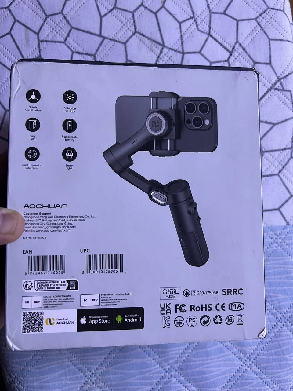 للبيع اوزمو سمارتx مانع اهتزاز للتصوير مع تتبع الوجه والاشخاص وباقي الموصفات من خلال ربط على البرنامج آب 80 وبي مجال بصيط العنوان فلوجة حي العسكري***********
