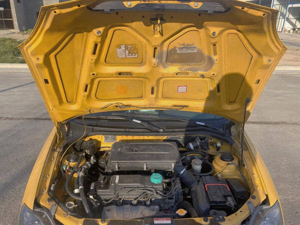 سلام عليكم طيبه 2015
كفاله من ضربه وصبغ وتبديل
 مكينه وكير كفاله تبريد تدفئه ثلج 
 جاهزه مابيه نقص  رقم بغداد انكليزي هزه وسنويه جديد  مكان بغداد
 الهاتف ***********
