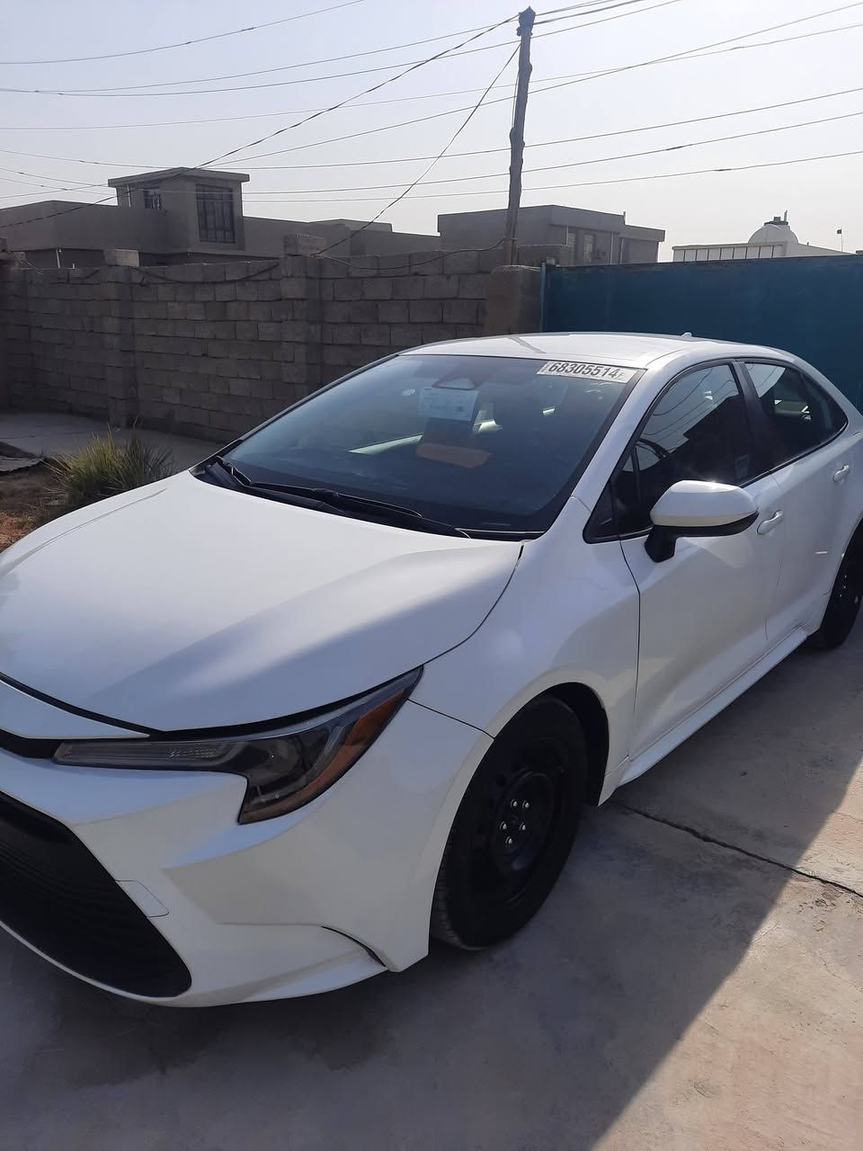 السلام عليكم كورلا 2024 رقم بغداد بسمي موصفات LE وارد أمريكي صور الحادث بالمنشور ماشيه (10الف)بانزين فقط مكاني بغداد ***********
