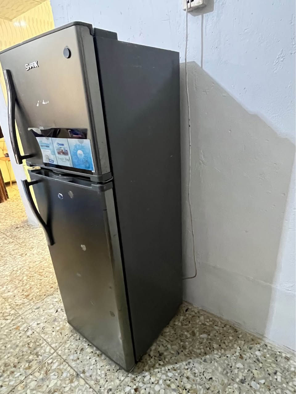 ثلاجه نضيفه تجميد فوك وجوه وعلى الفحص سعرها 125 وبيه مجال المكان نهايه الشعله منطقه الدهله *********** بغداد, العراق
