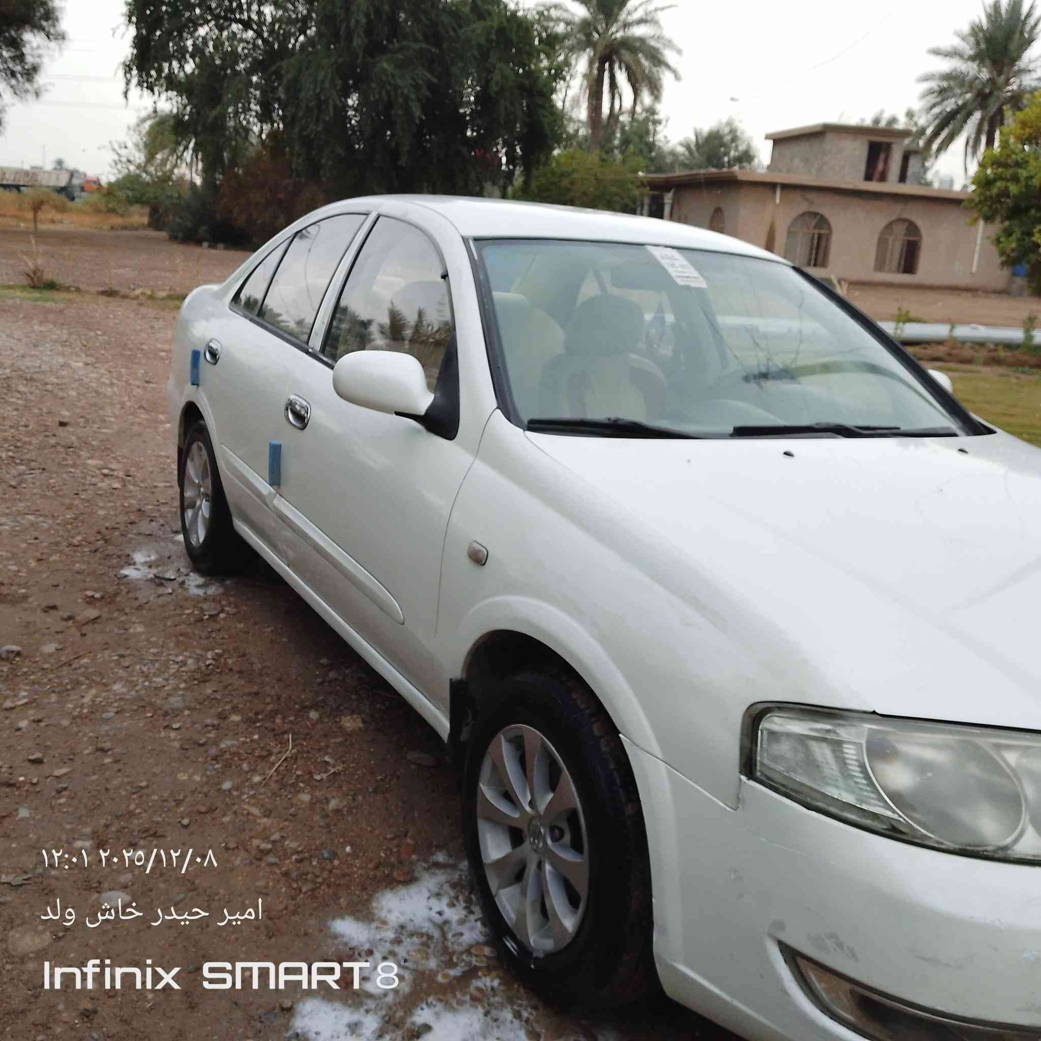 السلام عليكم نيسان صني بدي كوري 2007 رقم بغداد باسمي تحويل ثاني يوم محرك 1600 مكفول لا تبخير ولا تتقيص كير جديد  تخم تاير جديد ويل كب بلادي 
باتري جديد السياره مصبوغة حزام فقط اثر شخوط وجراد مكفوله من ضربه  مكان بغداد ابو غريب 
‏‪***********
