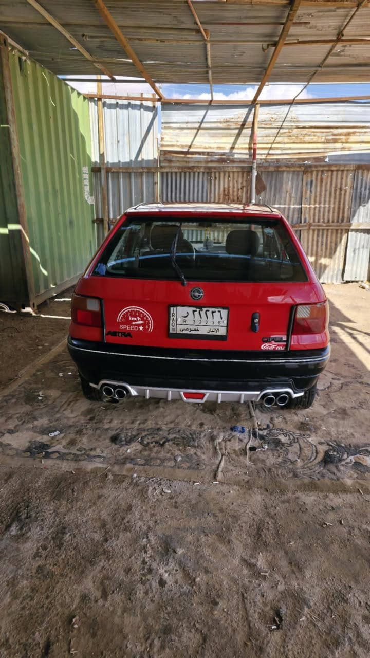 🚗 للبيع أوبل أسترا موديل 1992 🚗
🔥 حالة نادرة – نظافة عالية جداً
📸 السيارة نفس الصور
🔹 مكينة شرط وفحص
🔹 شاصي مضبوط
🔹 بودي نظيف ولمعة حلوة
🔹 داخلية مرتبة
🔹 دبل إكزوز شكل رياضي 🔥
🔹 جنوط مرتبة + تايرات بحالة زينة
🔹 جاهزة للاستخدام بدون أي صرف
💥 سيارة مميزة ونظيفة تختلف عن الباقي
💰 السعر: 38 ورقة (قابل للتفاوض للجادين)
📍 المكان: الأنبار – قضاء الرطبة
📞 ***********
